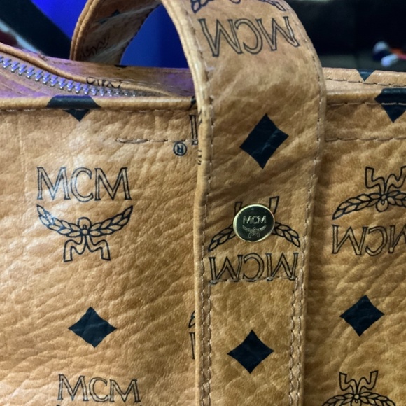 Authentic MCM tote